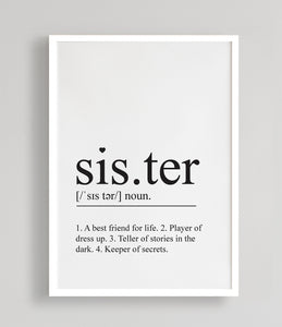 etsy sister gifts